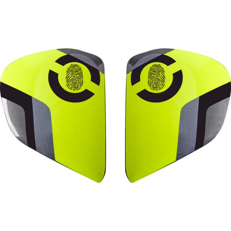 ARAI HELMETS Vas-V Side Pods - Face - Fluorescent Yellow 025726