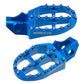 Aluminum Footpegs Hus H Blue