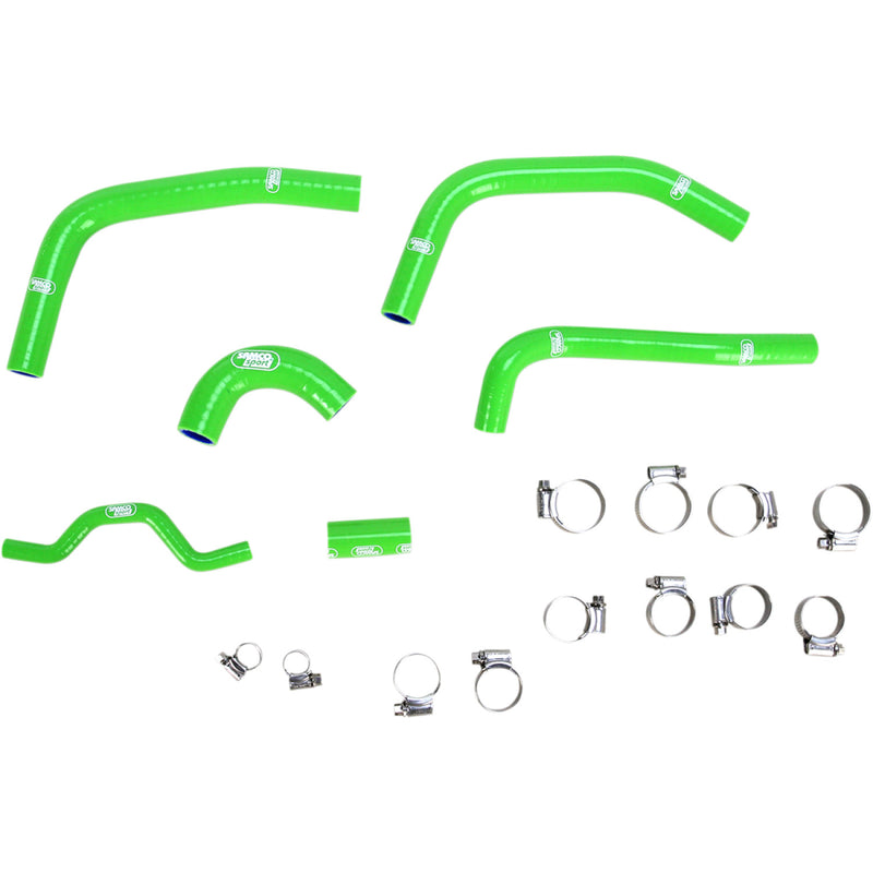 Moose Racing OEM Fit Radiator Hose Kit - Green - Kawasaki TCSKAW-58-GR