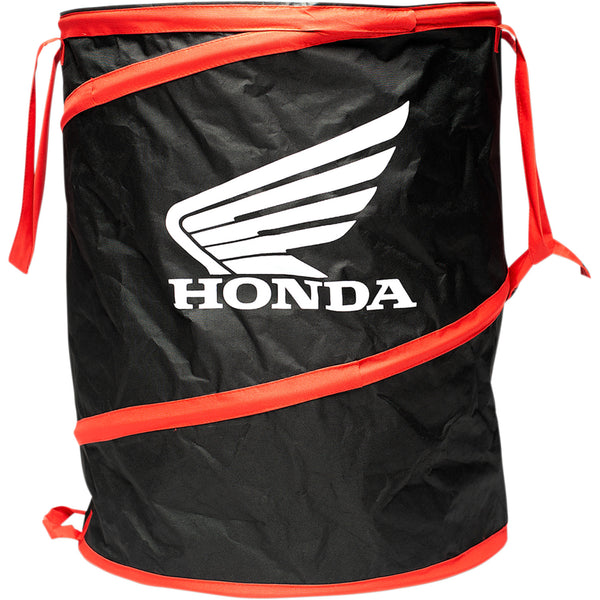 Factory Effex Trash Can - Black/Red - Honda 22-45360
