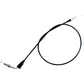 MOTION PRO Black Vinyl Throttle Cable - Pull - Polaris 10-0098 by Motion Pro