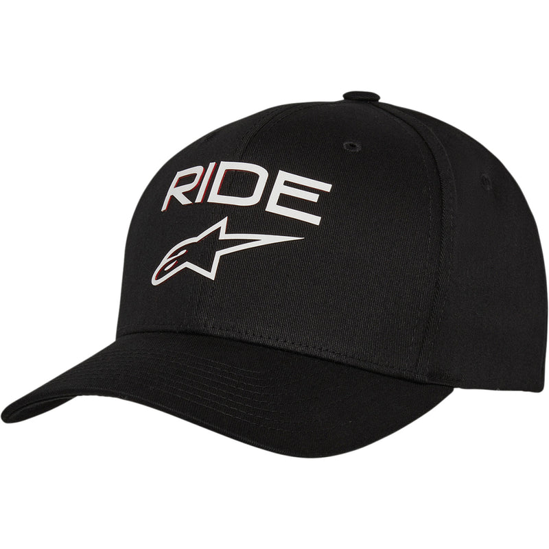 ALPINESTARS Ride Transfer Hat - Black/White - Small/Medium 1211810101020SM