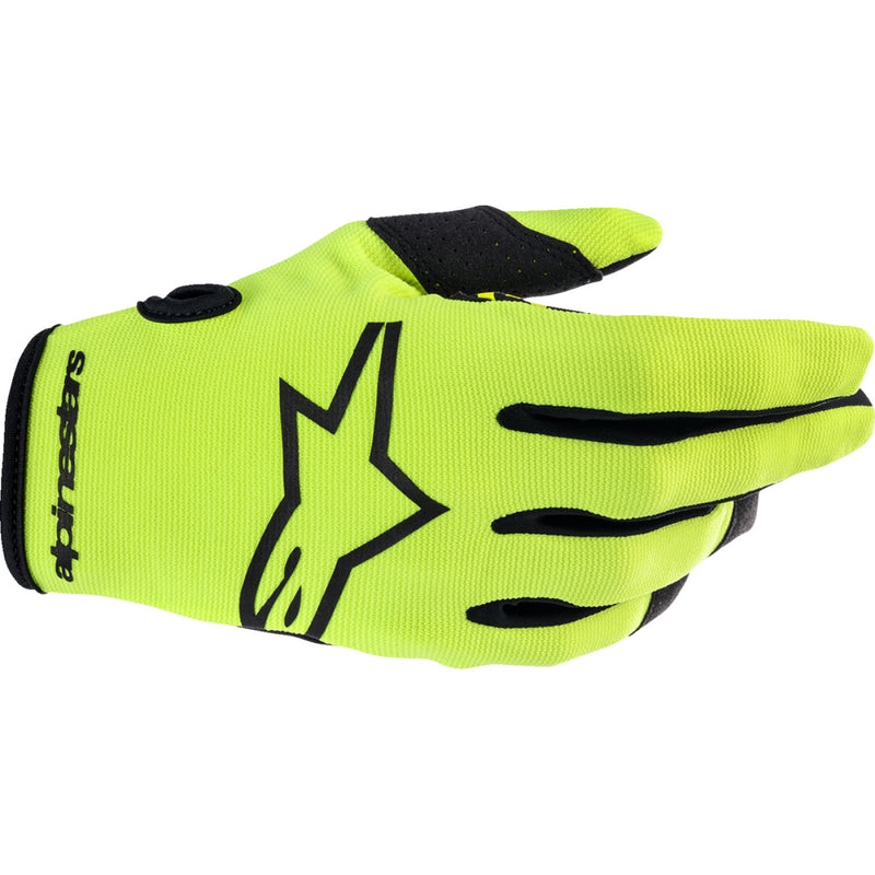 ALPINESTARS Radar Gloves - Fluo Yellow/Black - 2XL 3561823-551-2X