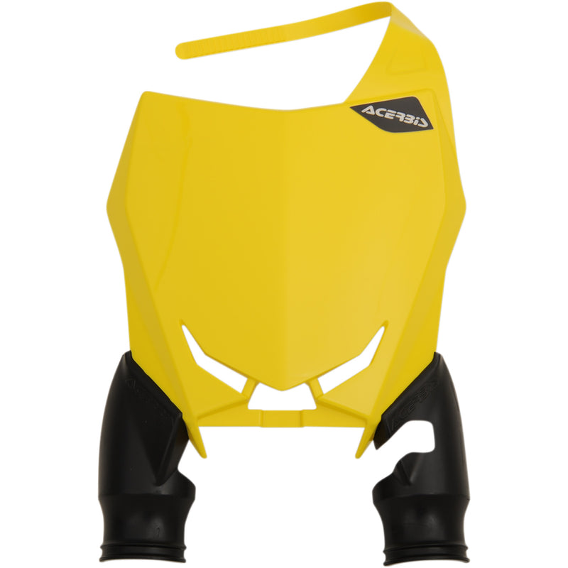 Acerbis Raptor Number Plate - Yellow/Black 2689761017