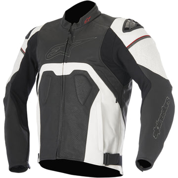 ALPINESTARS Core Airflow Leather Jacket - Black/White - US 42 / EU 52 3101416-12-52