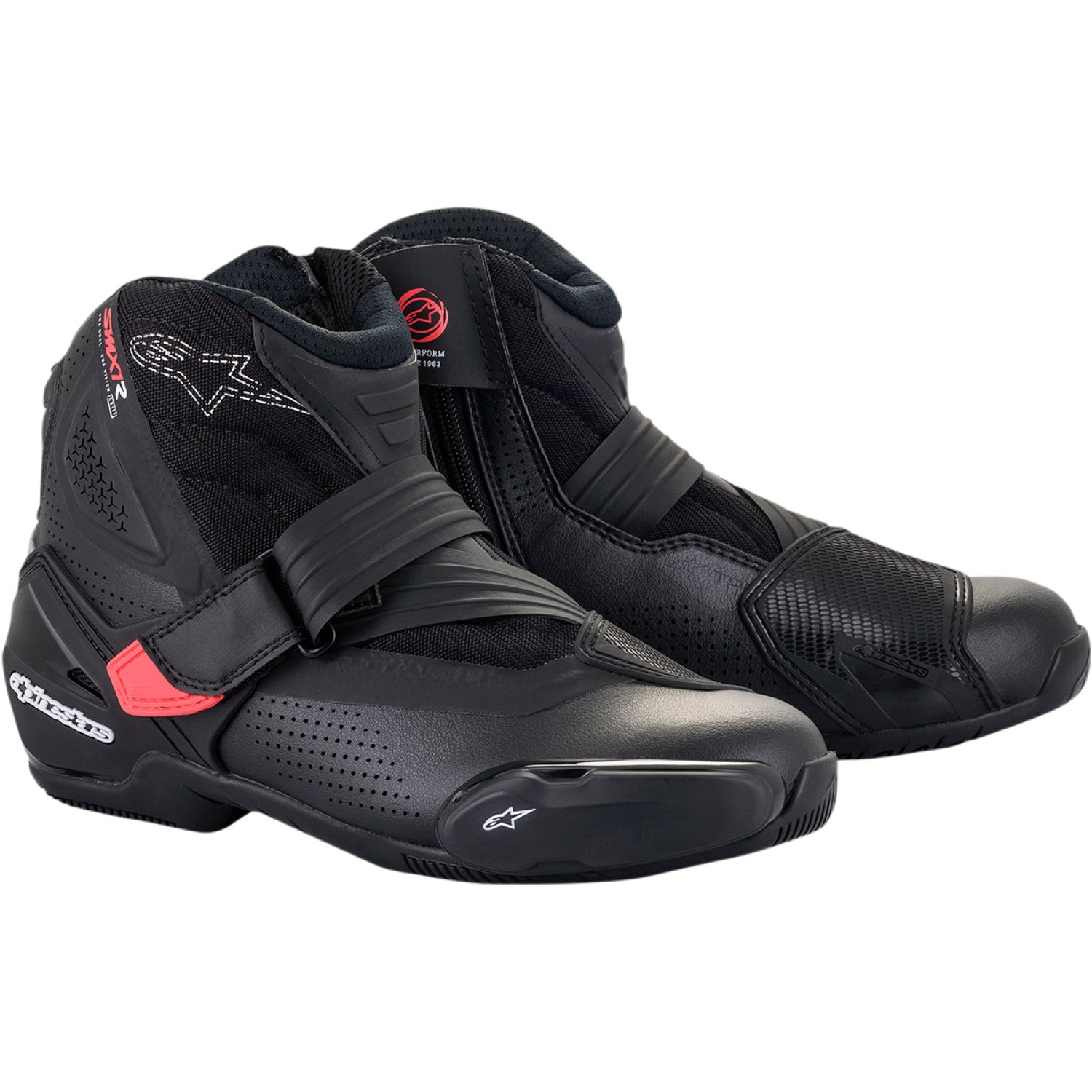 ALPINESTARS Stella SMX-1 R V2 Vented Boots - Black/Pink - US 5 / EU 36 2224121-1839-36