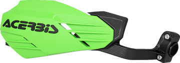 ACERBIS Moto-X Handguards - Green/Black 2985881089