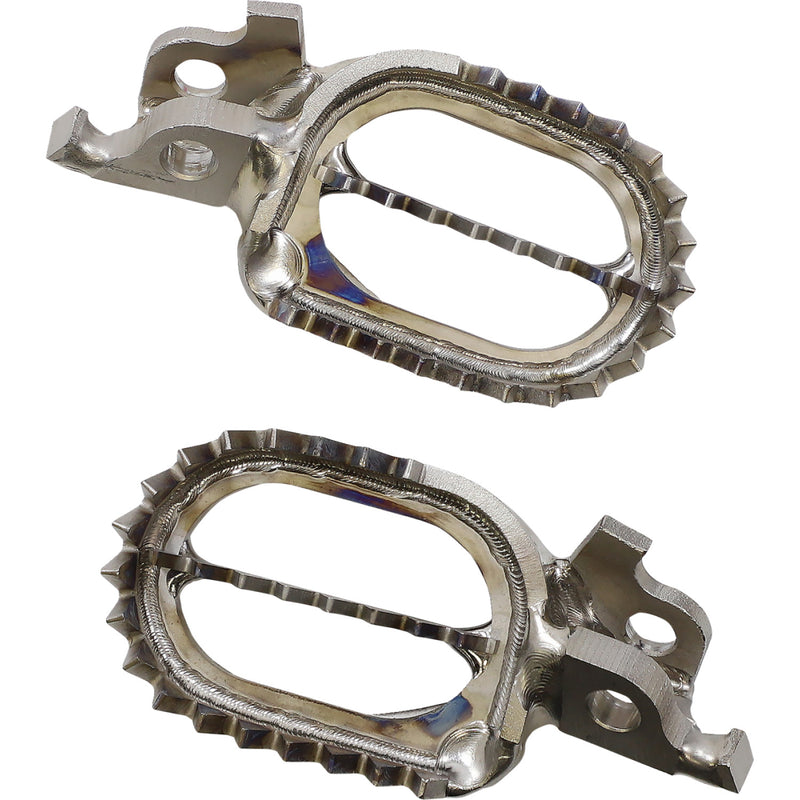 Moose Racing Titanium Footpegs - Honda 50610-SPTF-00H