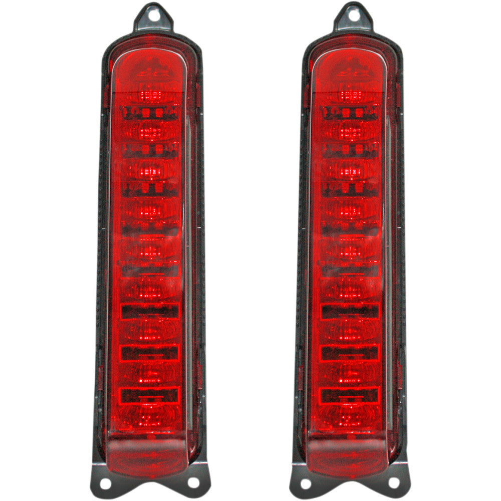 Custom Dynamics ProBEAM? LED Taillight Panels for CVO* - Red Lens PB-CVO-RED