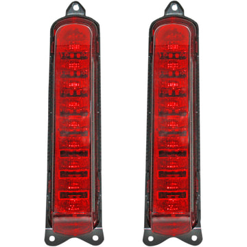 Custom Dynamics ProBEAM? LED Taillight Panels for CVO* - Red Lens PB-CVO-RED