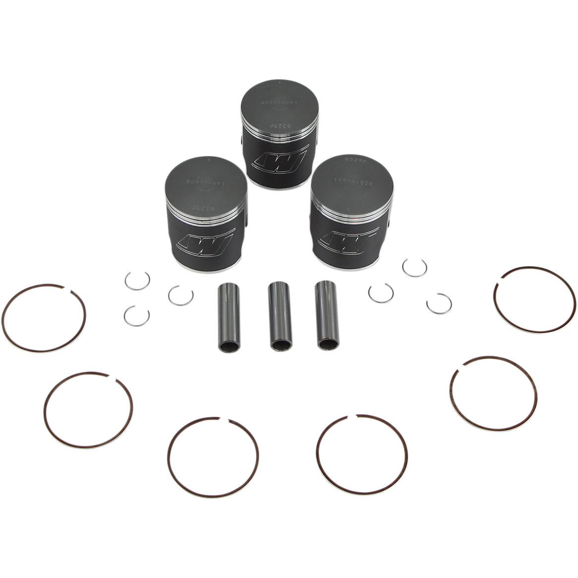 WISECO Piston Kit - 60.50 mm - Kawasaki H1 Mach III/KH500 K101