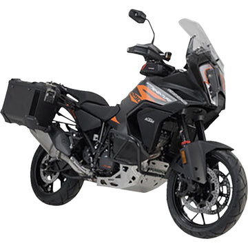 SW-Motech TRAX ADV Aluminum Case System - Black - KTM Super Adventure 1290 R/S '21-'24 KFT.04.835.70000/B | Luggage Group