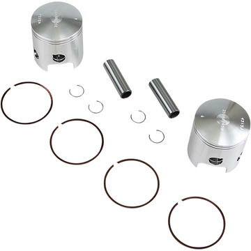 WISECO Piston Kit - 64.50 mm - Yamaha RD350/RD400 K130