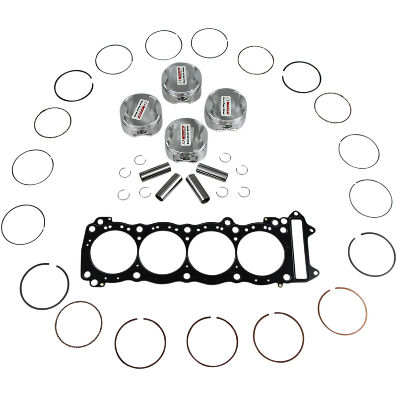 Wiseco Piston Kit with Gasket- 84.00 mm - Suzuki GSX1300R Hayabusa CK181