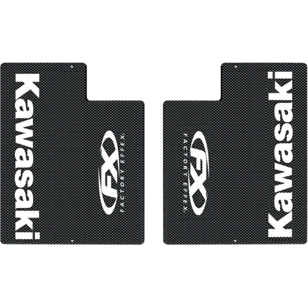 Factory Effex Carbon Fiber Fork Shield - Kawasaki 06-38124