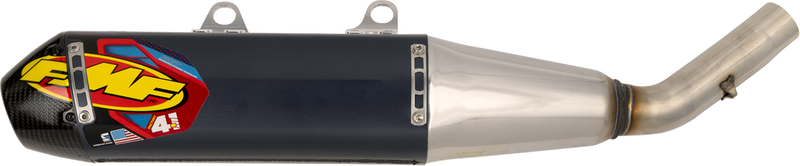FMF Factory 4.1 RCT Slip-On Muffler with Carbon Cap - Aluminum - TF 250-X 045694