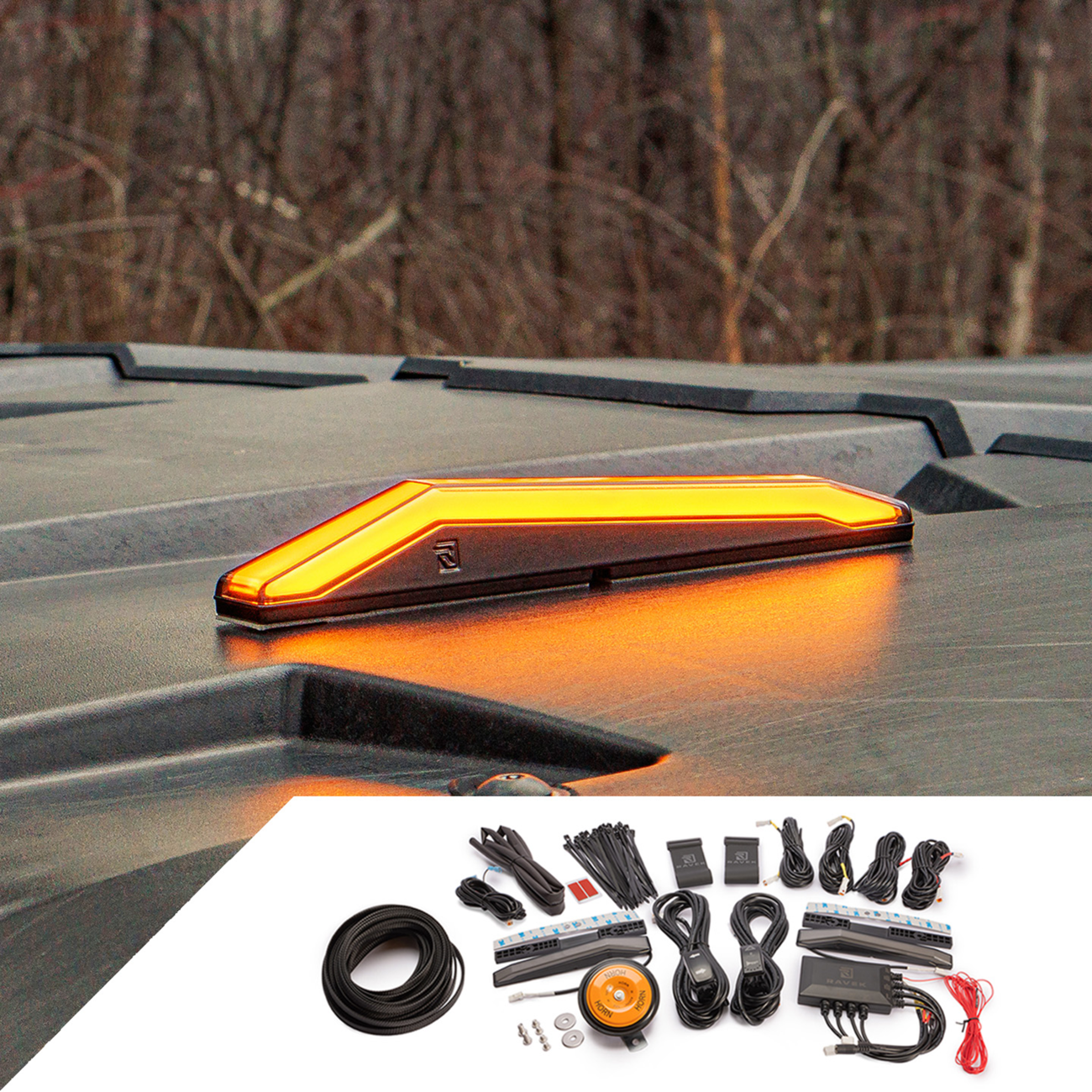 RAVEK Turn Signal Kit - White Running Light - Can-Am 65-306