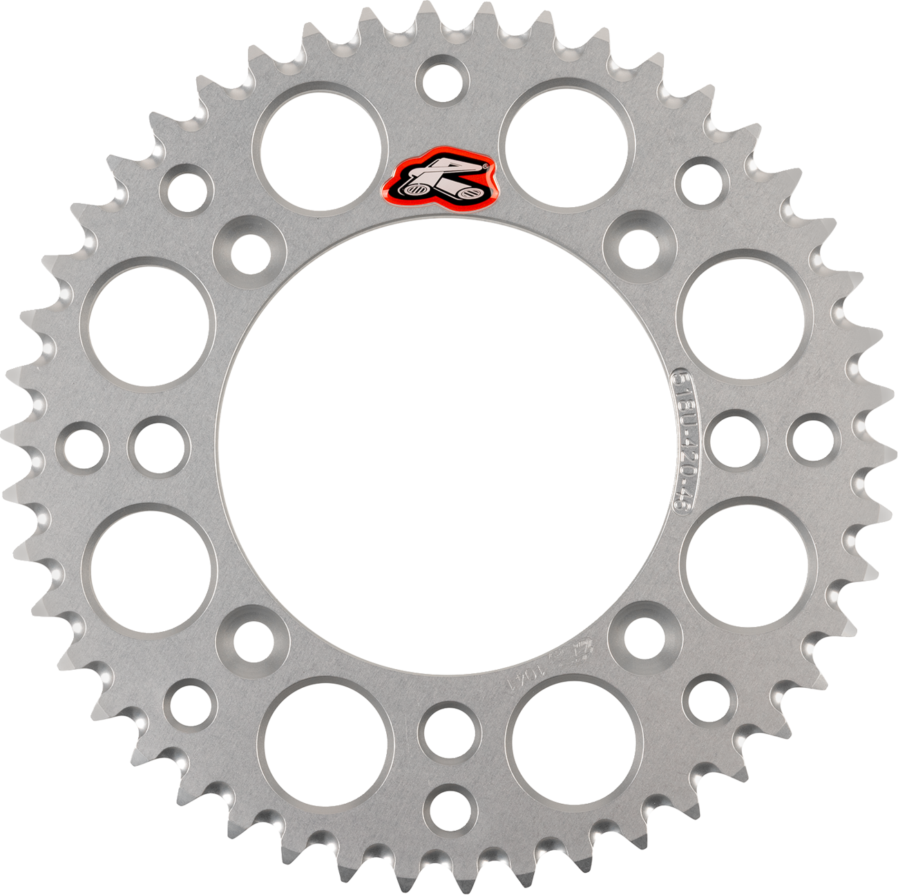 RENTHAL Rear Sprocket - Aluminum - 46 Tooth - Silver - KTM 518U-420-46GPSI