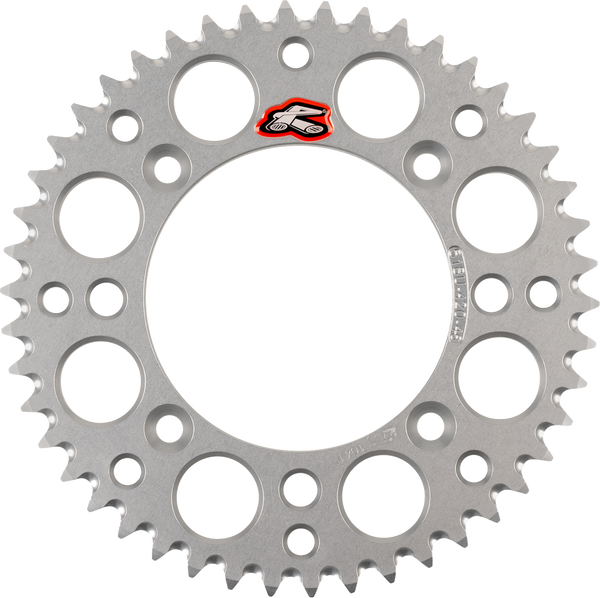RENTHAL Rear Sprocket - Aluminum - 46 Tooth - Silver - KTM 518U-420-46GPSI