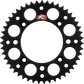 RENTHAL Rear Sprocket - Aluminum - 47 Tooth - Black - KTM 518U-420-47GPBK