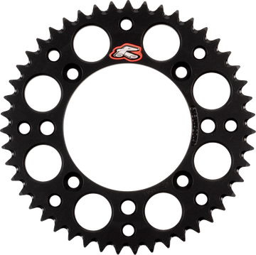 RENTHAL Rear Sprocket - Aluminum - 47 Tooth - Black - KTM 518U-420-47GPBK