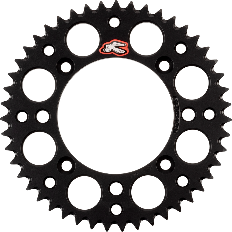 RENTHAL Rear Sprocket - Aluminum - 47 Tooth - Black - KTM 518U-420-47GPBK