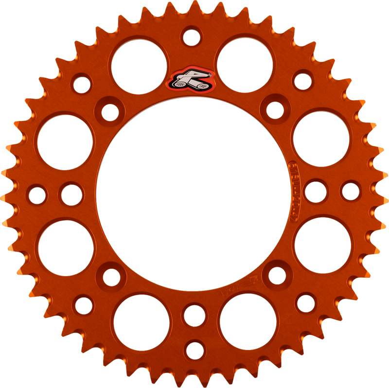 RENTHAL Rear Sprocket - Aluminum - 47 Tooth - Orange - KTM 518U-420-47GPOR