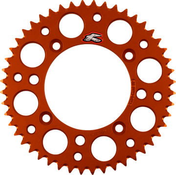 RENTHAL Rear Sprocket - Aluminum - 48 Tooth - Orange - KTM 518U-420-48GPOR