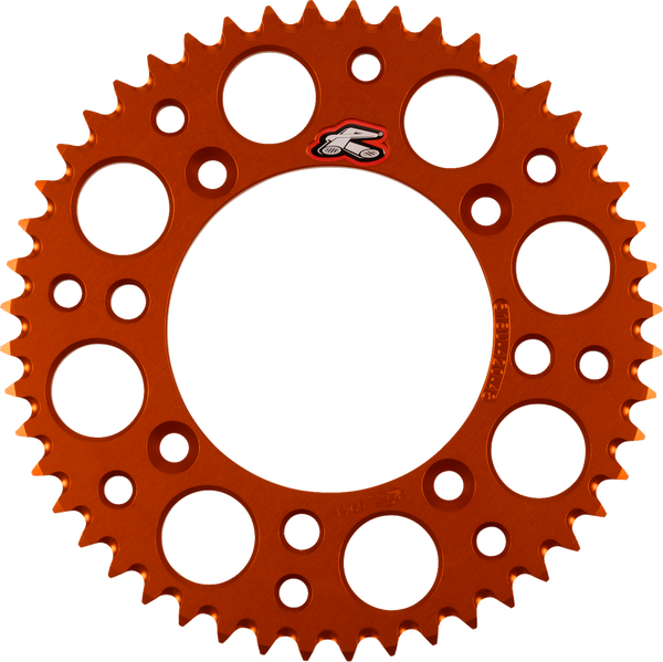 RENTHAL Rear Sprocket - Aluminum - 48 Tooth - Orange - KTM 518U-420-48GPOR