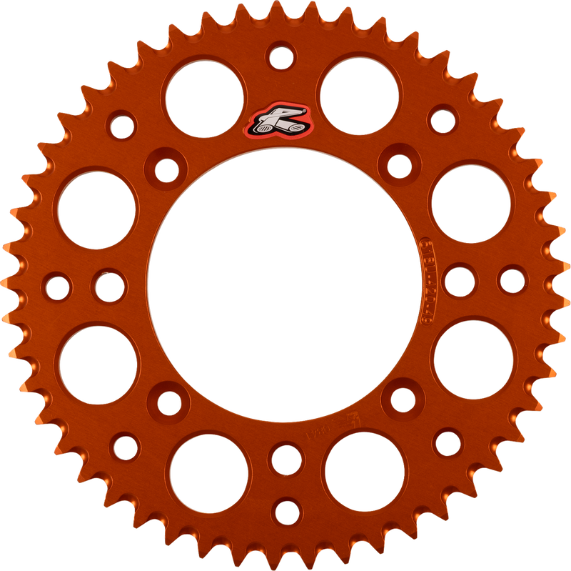 RENTHAL Rear Sprocket - Aluminum - 49 Tooth - Orange - KTM 518U-420-49GPOR