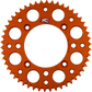 RENTHAL Rear Sprocket - Aluminum - 50 Tooth - Orange - KTM 518U-420-50GPOR