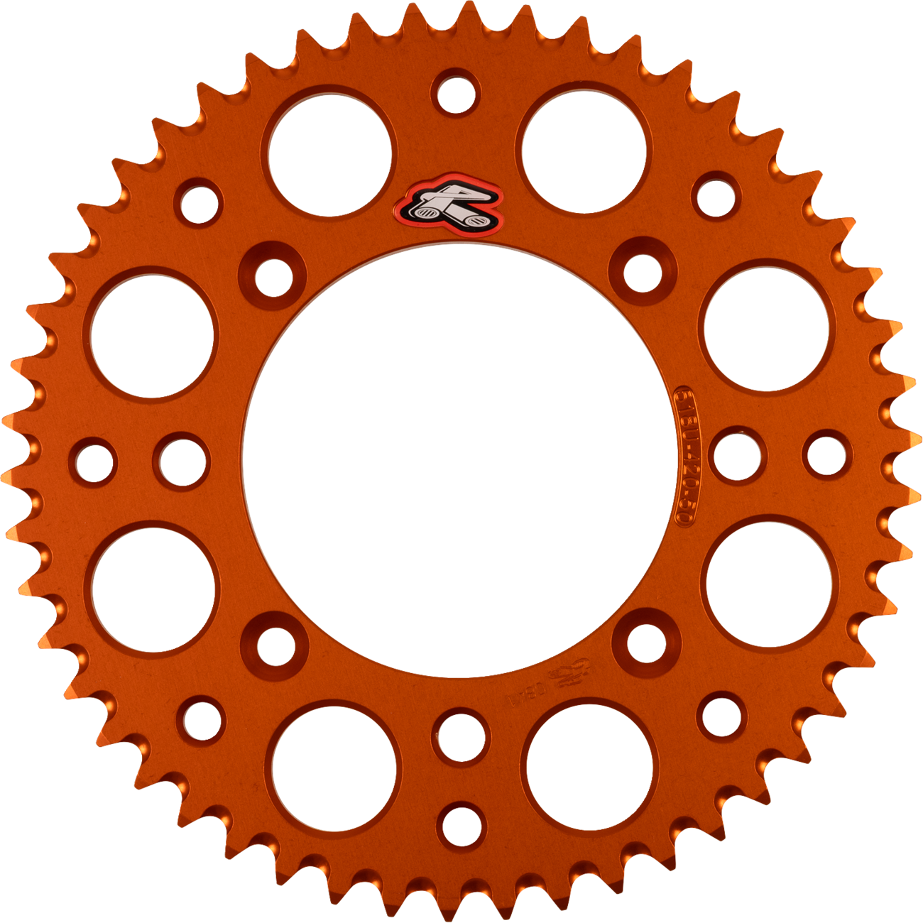 RENTHAL Rear Sprocket - Aluminum - 50 Tooth - Orange - KTM 518U-420-50GPOR