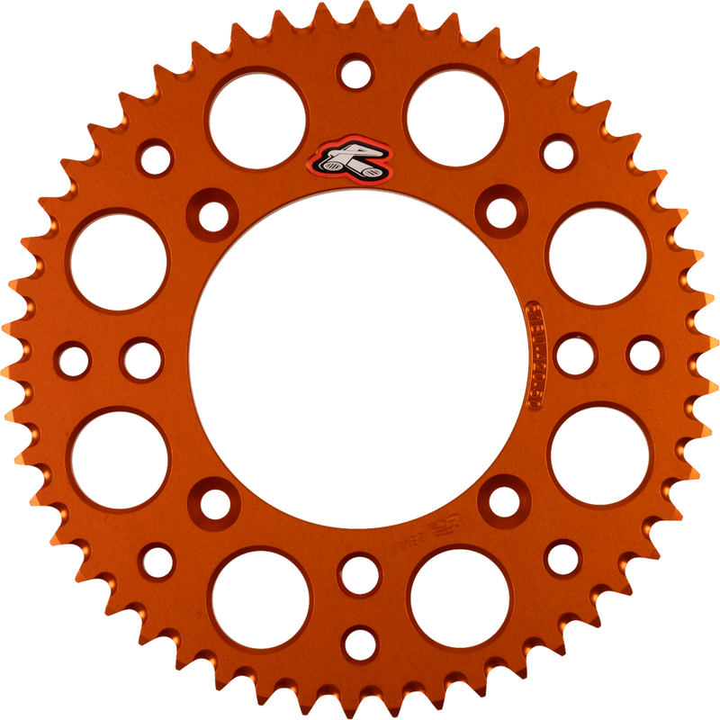 RENTHAL Rear Sprocket - Aluminum - 50 Tooth - Orange - KTM 518U-420-50GPOR
