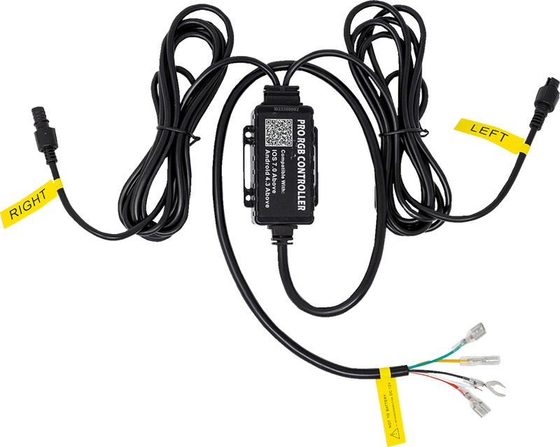 MOOSE OFFROAD Wire Harness - 3-Pin - Whip Light 45-800-PU