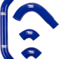 MOOSE OFFROAD OEM Fit Radiator Hose Kit - Blue - Gas Gas/Husqvarna/KTM KTM-132-BU