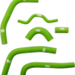 MOOSE OFFROAD OEM Fit Radiator Hose Kit - Green - Kawasaki KAW-58-GN