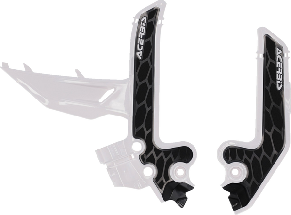 Acerbis X-Grip Frame Guards - White/Black - SX85 | MC85 2986891035