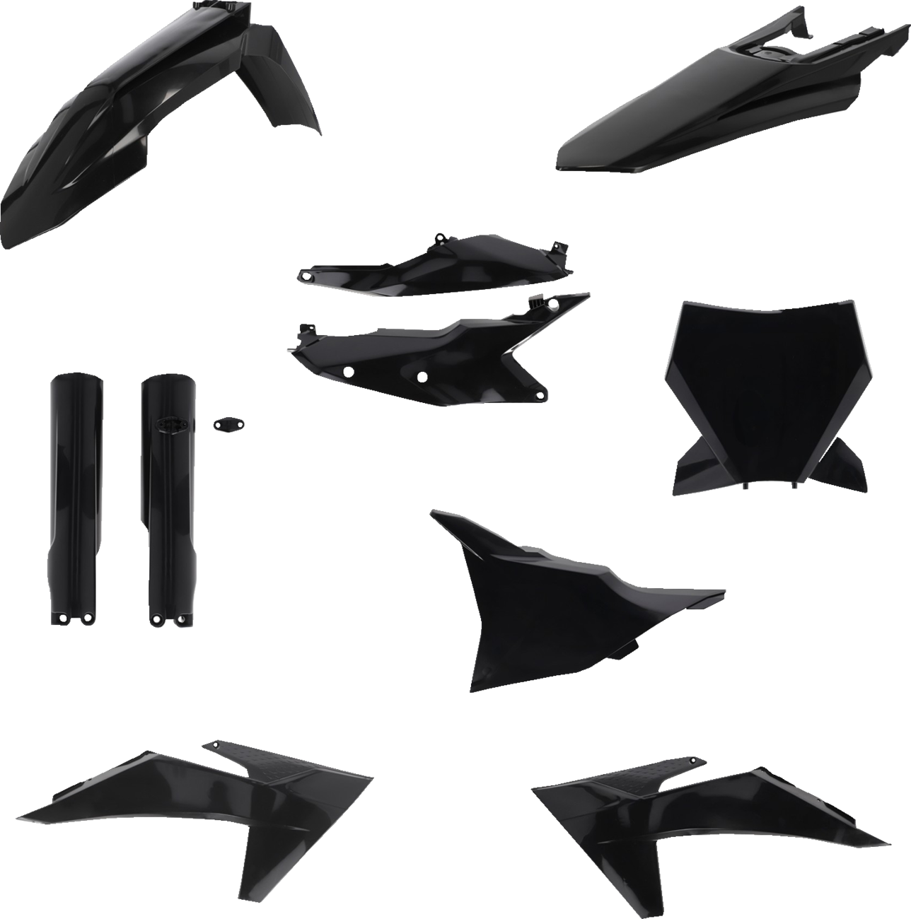 ACERBIS Full Body Kit - Black - KTM - SX/XC '23-'24 2986510001