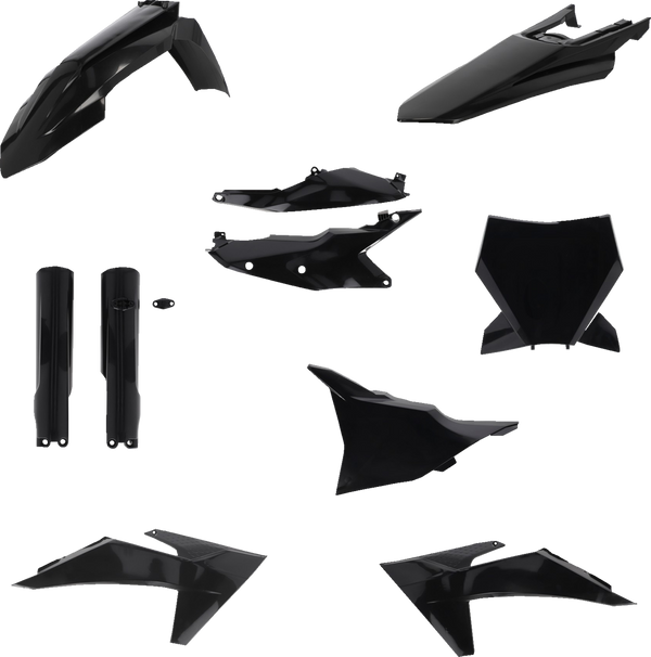 Acerbis Full Body Kit - Black - KTM - SX/XC '23-'24 2986510001