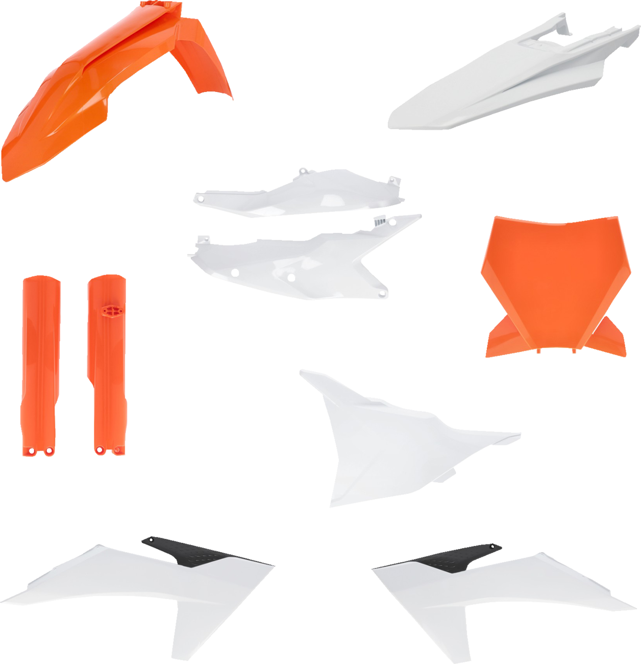 ACERBIS Full Body Kit - '24 OEM Orange/White/Black - KTM - SX/XC '23-'24 2986510275