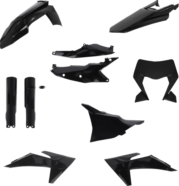 Acerbis Full Body Kit - Black - KTM - EX/XC/XW '24-'25 2986550001