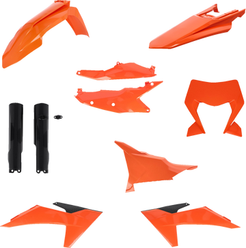 ACERBIS Full Body Kit - '25 OEM Orange/Black - KTM - EX/XC/XW '24-'25 2986558211