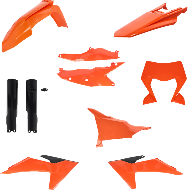 ACERBIS Full Body Kit - '25 OEM Orange/Black - KTM - EX/XC/XW '24-'25 2986558211