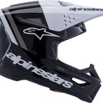 ALPINESTARS SM3 Helmet - Radium - Gloss Black/White/Gray - XS 8300826-1546-XS