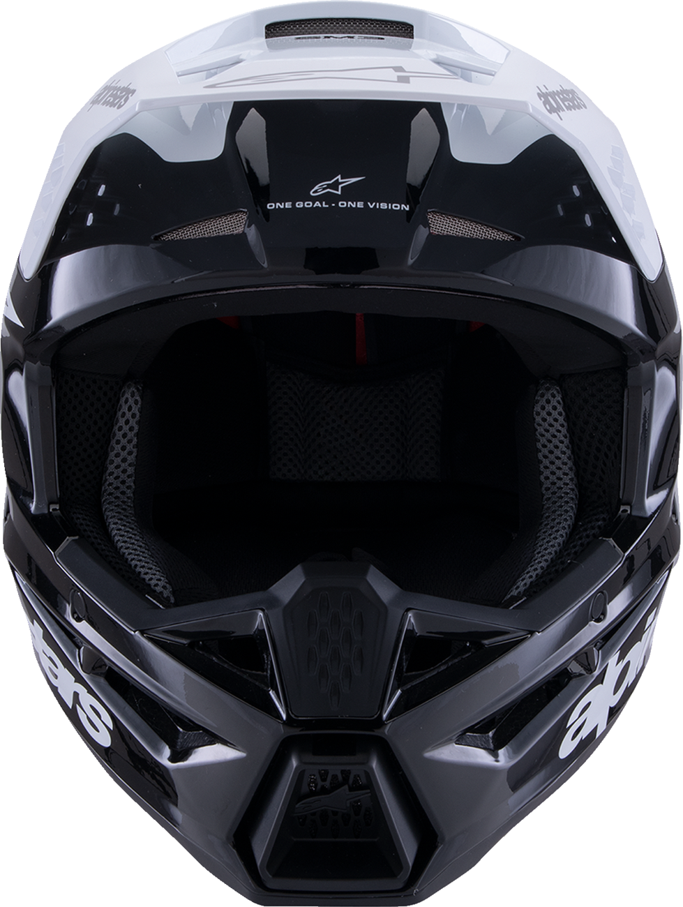 ALPINESTARS SM3 Helmet - Radium - Gloss Black/White/Gray - XL 8300826-1546-XL