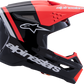 ALPINESTARS SM3 Helmet - Radium - Gloss Black/Red Fluo/White - XS 8300826-1553-XS