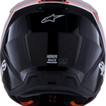ALPINESTARS SM3 Helmet - Radium - Gloss Black/Red Fluo/White - XS 8300826-1553-XS