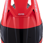 ALPINESTARS SM3 Helmet - Radium - Gloss Black/Red Fluo/White - 2XL 8300826-1553-XXL