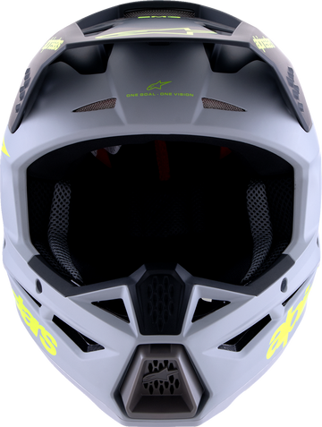 ALPINESTARS SM3 Helmet - Radium - Matte Gray/Black/Yellow Fluo - Small 8300826-9510-S