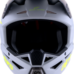 ALPINESTARS SM3 Helmet - Radium - Matte Gray/Black/Yellow Fluo - XL 8300826-9510-XL